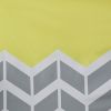 Chevron Printed Room Darkening Grommet Top Panel Pair