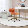 COOLMORE Home Office Desk Chair, Vanity Chair, Modern Adjustable Home Computer Executive Chair Swivel Task Chair for Small Space, Living Room, Make-up
