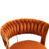 COOLMORE Home Office Desk Chair, Vanity Chair, Modern Adjustable Home Computer Executive Chair Swivel Task Chair for Small Space, Living Room, Make-up