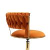 COOLMORE Home Office Desk Chair, Vanity Chair, Modern Adjustable Home Computer Executive Chair Swivel Task Chair for Small Space, Living Room, Make-up